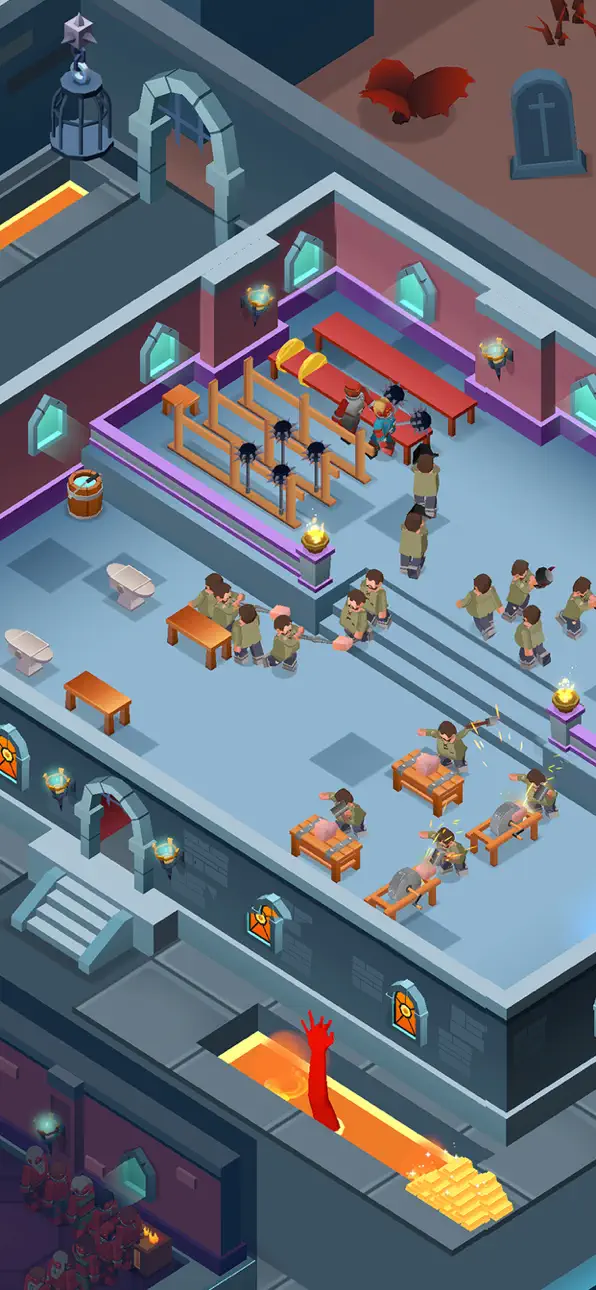 Idle Nuns Tycoon iOS Mod IPA screenshot 3 - iOS game interface
