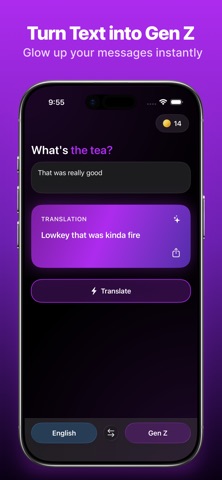 Rizl – Gen Z Text Translator screenshot