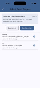 Family Locator GPS screenshot