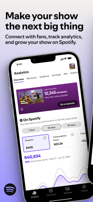 Spotify for Creators Screenshot 1 of 8