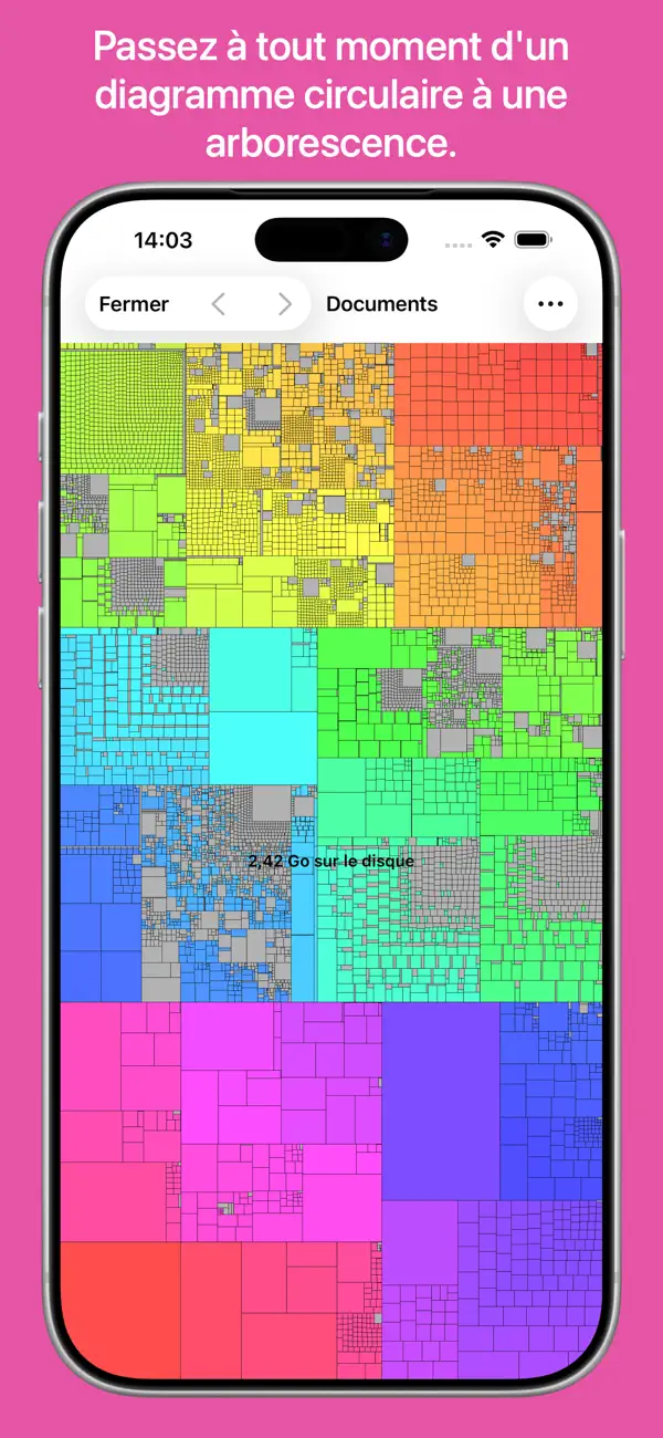 Screenshot #2 pour Disk Graph