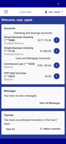 Siouxland Bank Mobile app screenshot 2