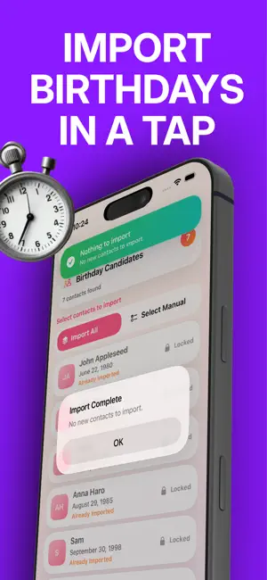 WishAhead: Birthday Reminders screenshot 3