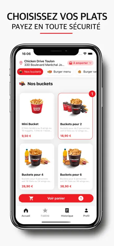 Chicken Drive France screenshot 1 of 3
