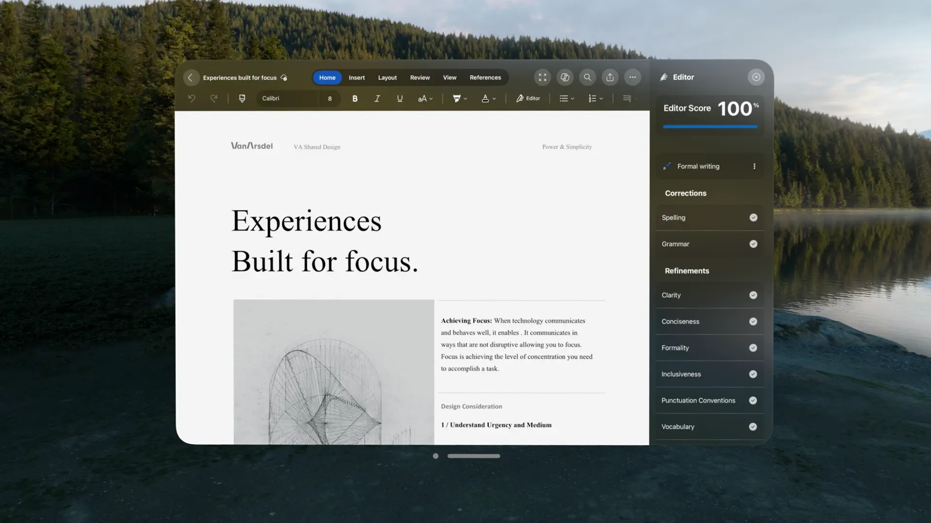 Microsoft Word screenshot 2