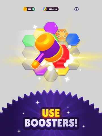 Hexa Sort iPad screenshot