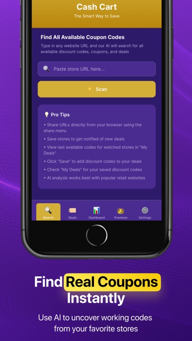 Cash Cart AI Coupon Finder iPhone screenshot 7 - Shopping app