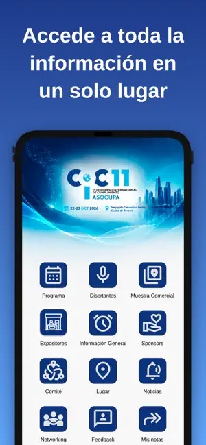 CIC11 ASOCUPA screenshot 1