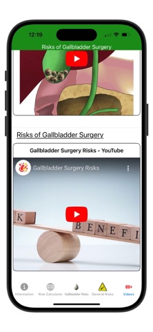 Gallbladder Surgery Risks screenshot