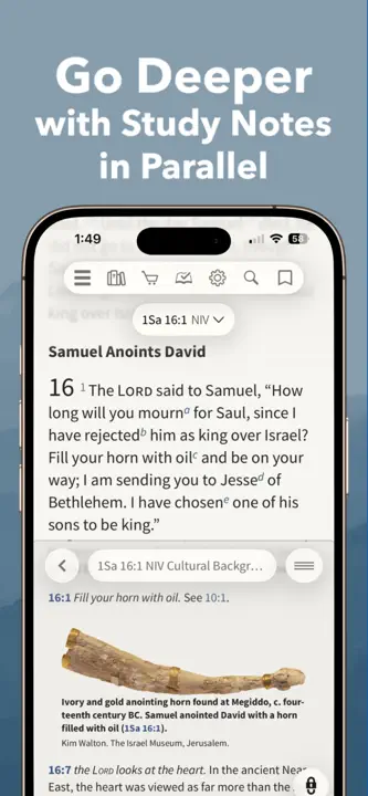 NIV Bible App + : capture d’écran 2 sur 10