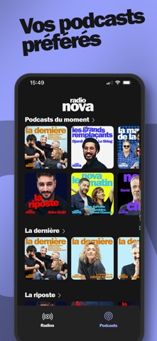 Radio Nova iPhone screenshot 3