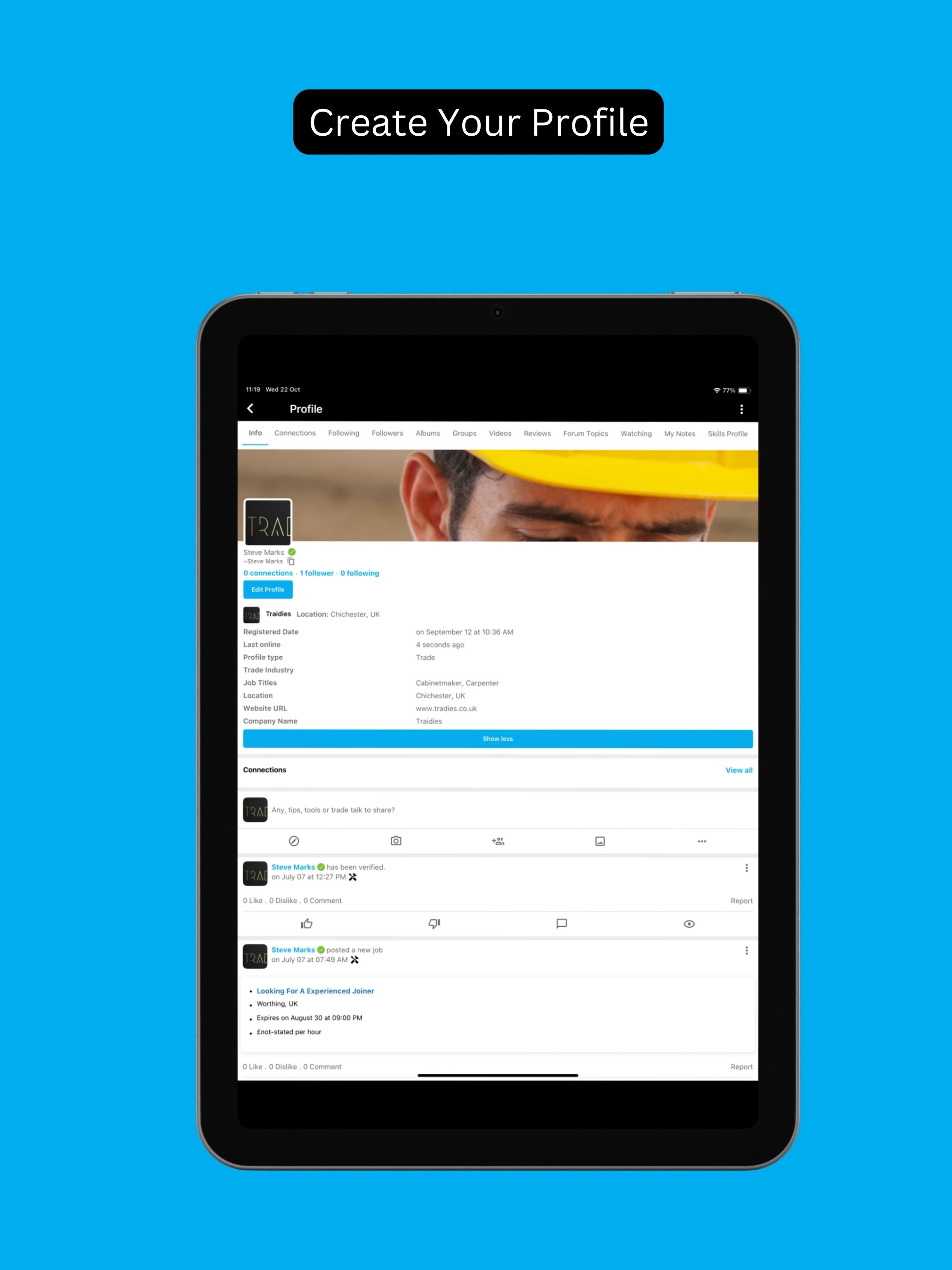 Tradesconnect