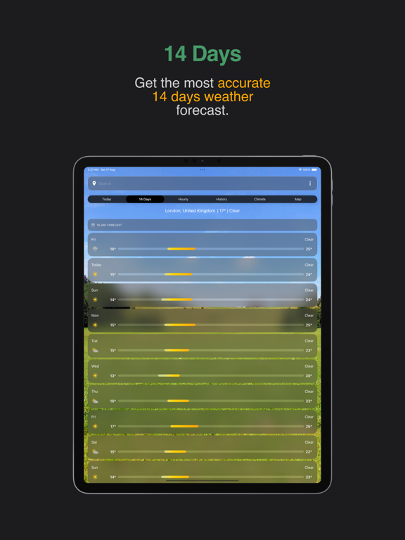 Screenshot #5 pour WorldWeatherOnline