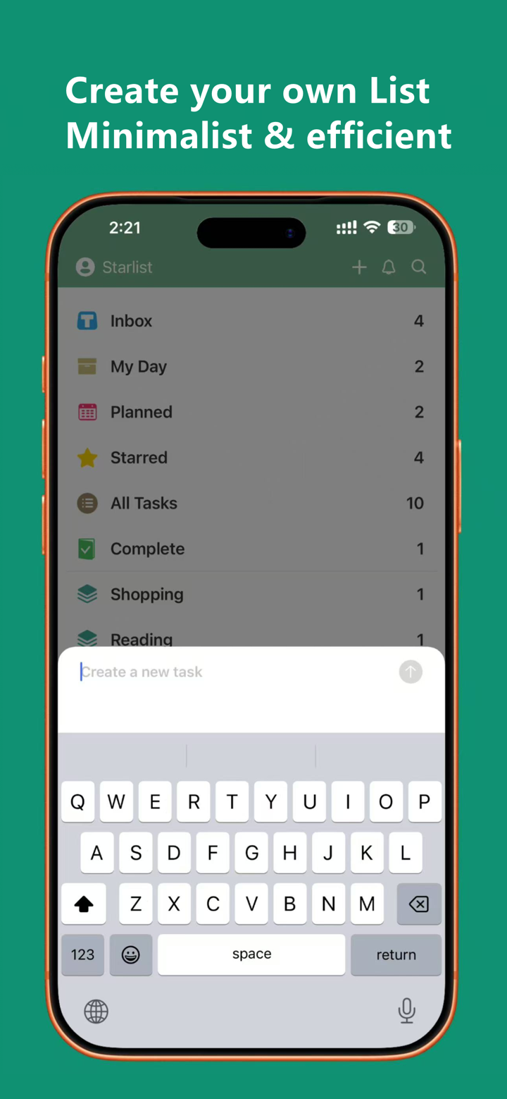 Starlist-To-Do & Task Manager screenshot 4