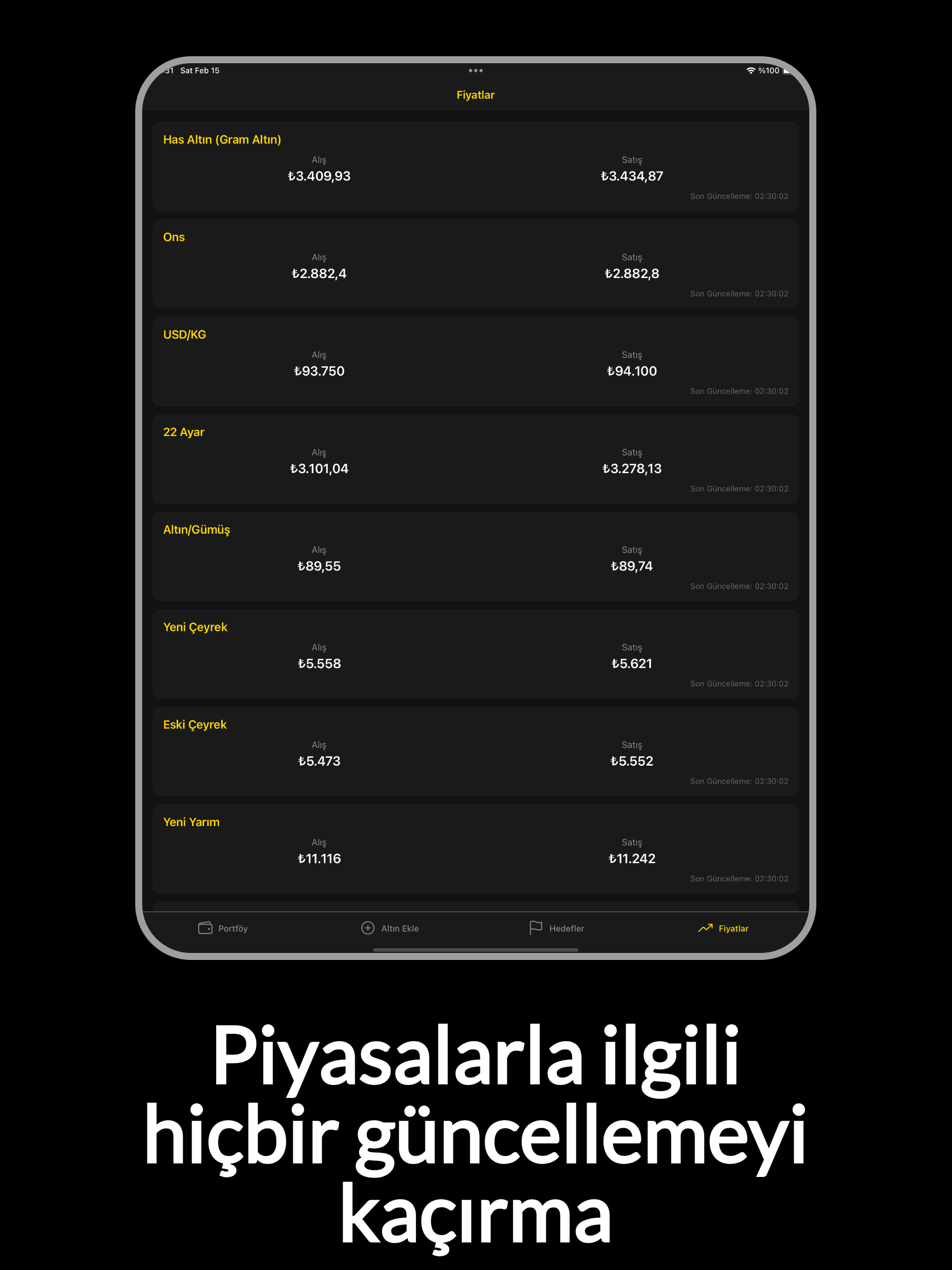 Altın Yastık: Altın Fiyatları screenshot 12