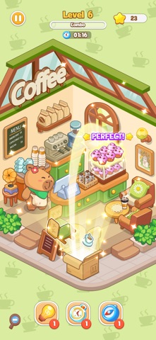 Cozy Cat Room: Decor & Relax iPhone screenshot