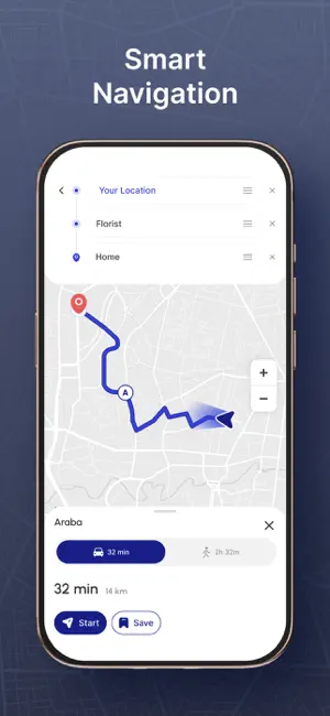 Radar GO-X : Navigation, Map screenshot 2