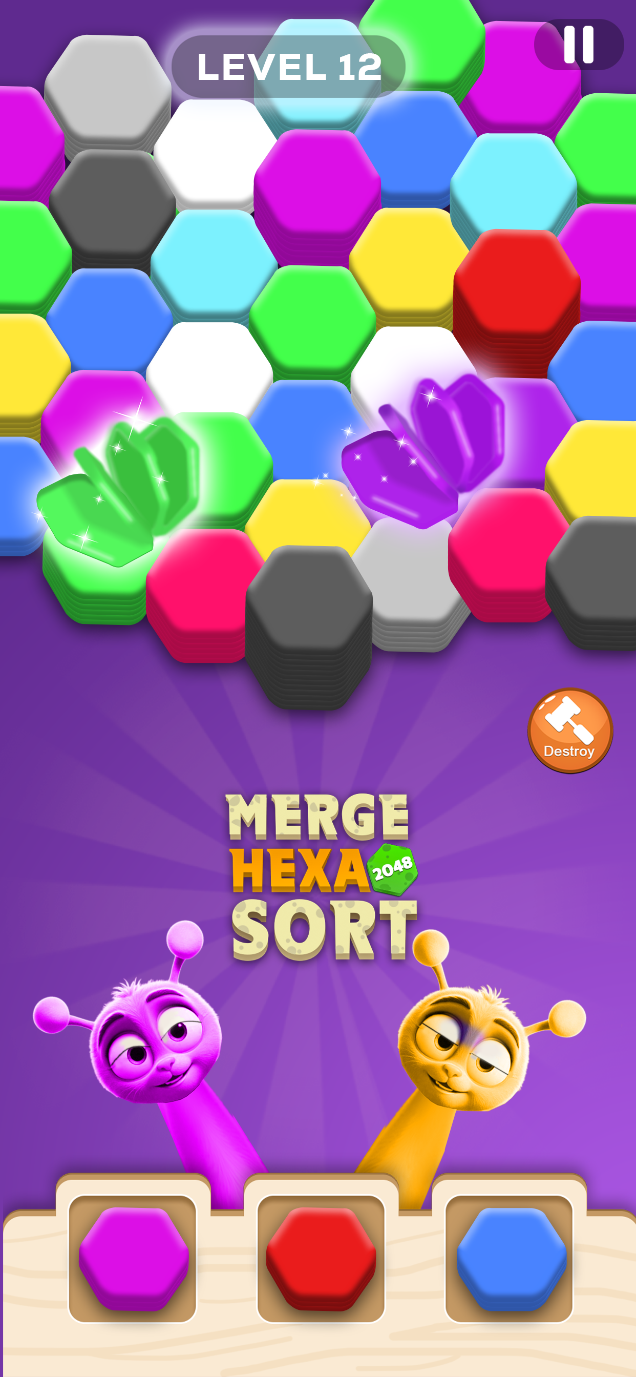 Merge Hexa Sort Block Puzzle