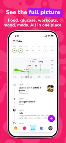GloGlo: Carb & Calorie Tracker Screenshot 3 of 6