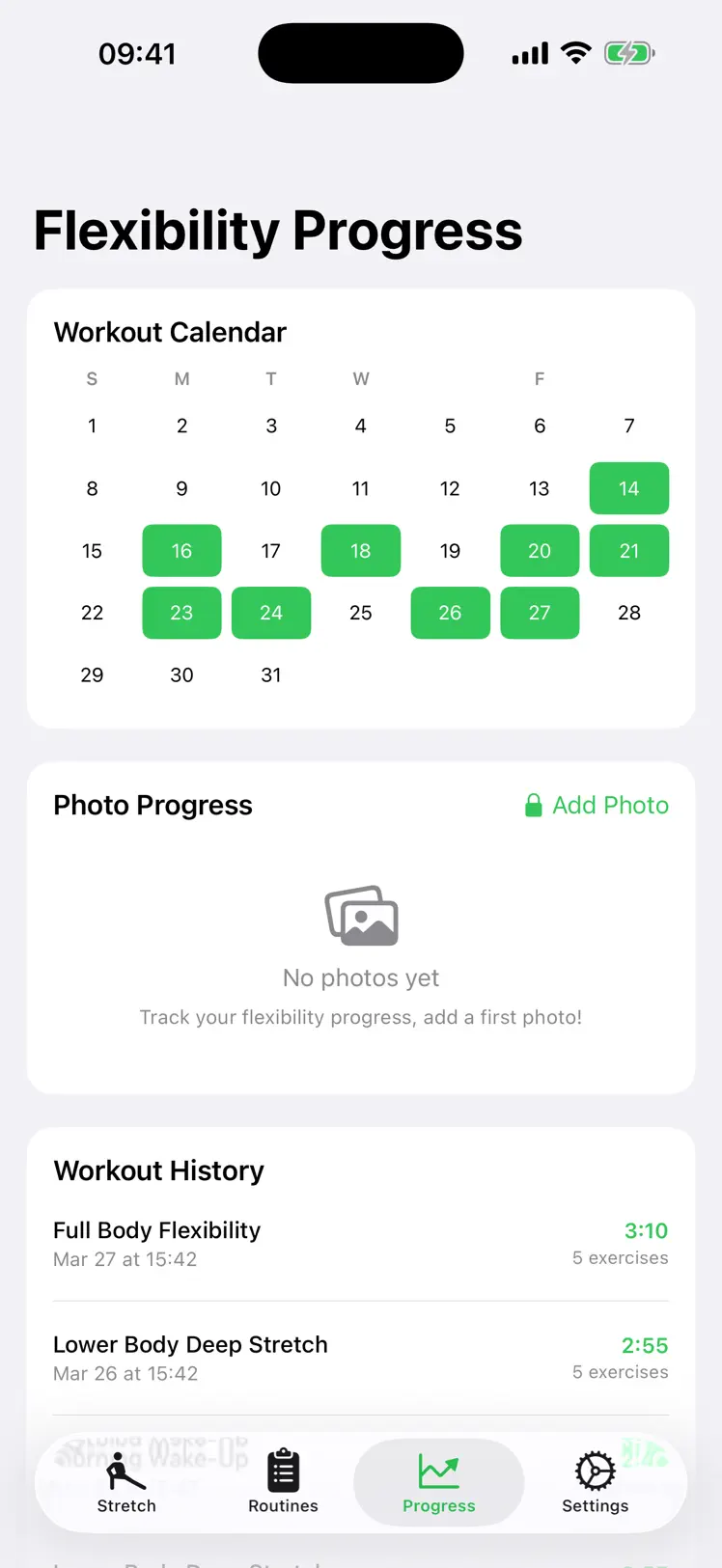 BendLog screenshot 3