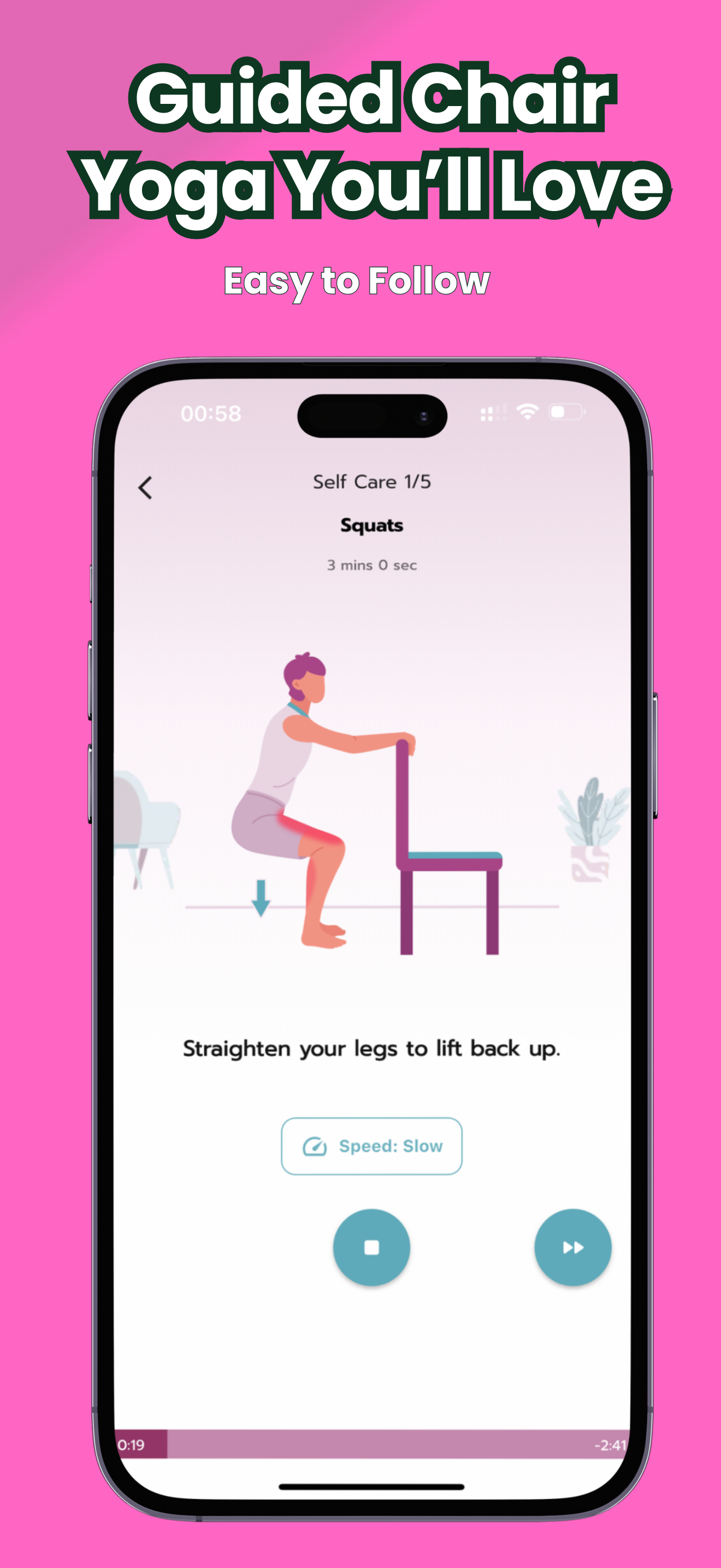 Chair Yoga for Seniors: SitFit screenshot 5