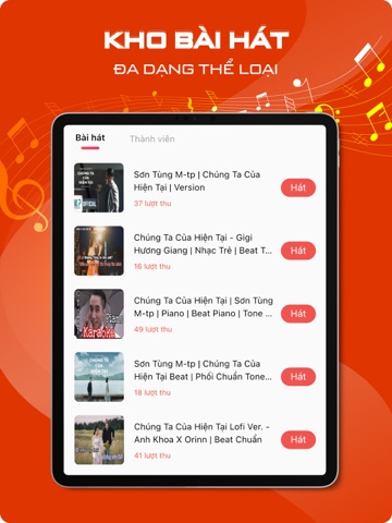 Yokara - Sing Karaoke Record iPad screenshot 8