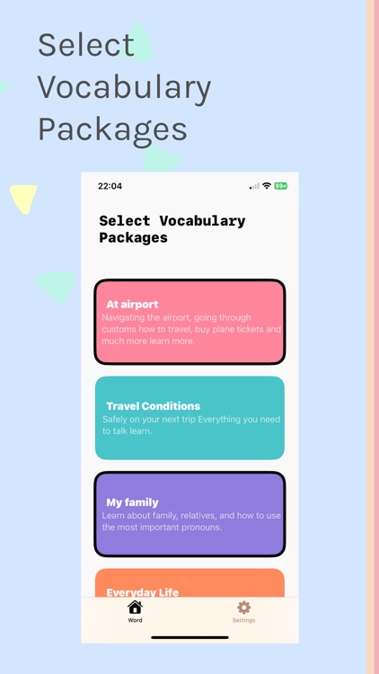 Vocabulary - Quick Learn Word screenshot-3