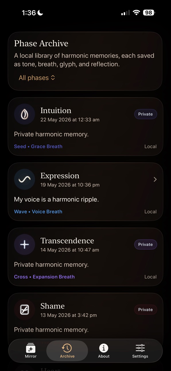 iPhone screenshot