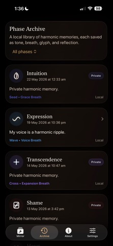 Tone Mirror Journal Screenshot 10 of 10