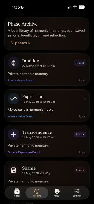 Tone Mirror Journal Screenshot 10 of 10