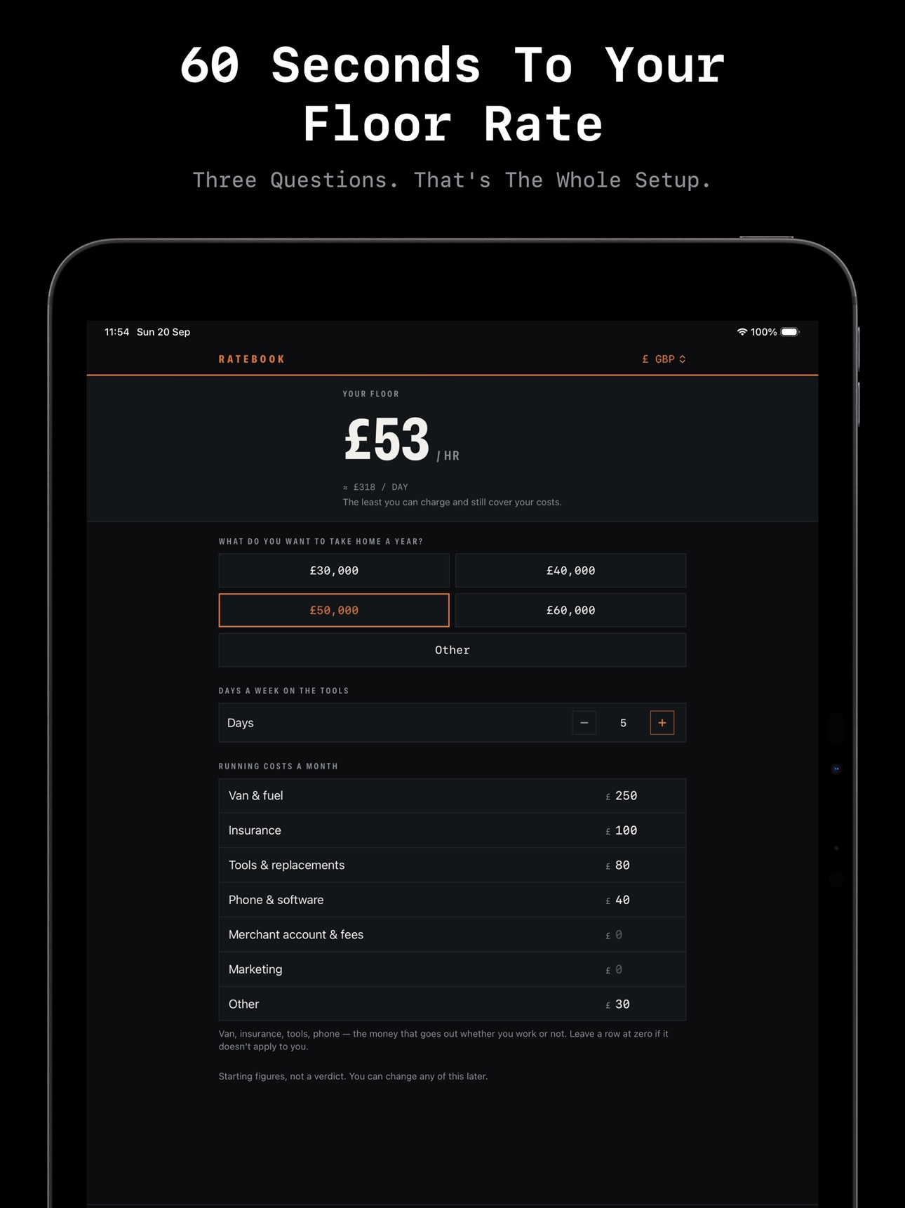 Screenshot 10 of Job Profit Tracker: RateBook