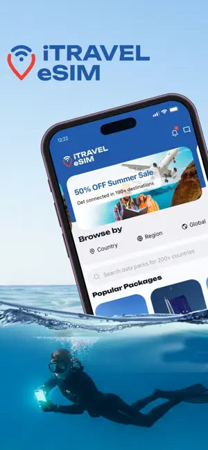 iTravel eSIM screenshot 1