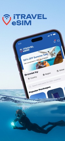 iTravel eSIM screenshot