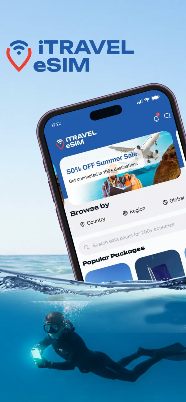 Screenshot #1 pour iTravel eSIM