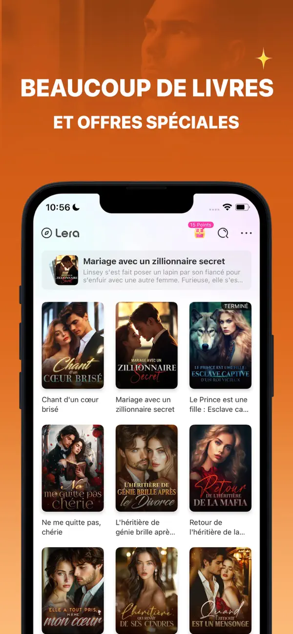 Screenshot #3 pour Lera: Livros Story & Audiobook