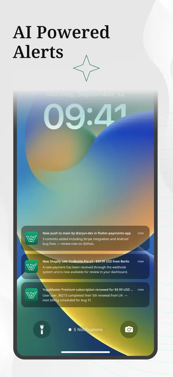 #4. Webhookify - Ai Notifications (iOS) Ved: Bibek Acharya