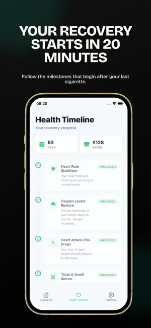 Quit Smoking: QuitPilot screenshot 4