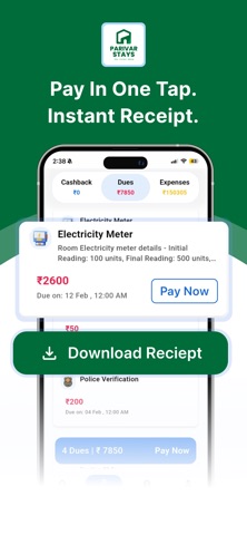 Parivar Stays iPhone screenshot