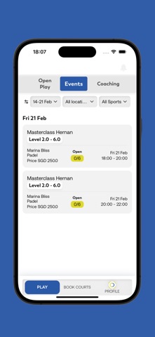 MBP Sports iPhone screenshot