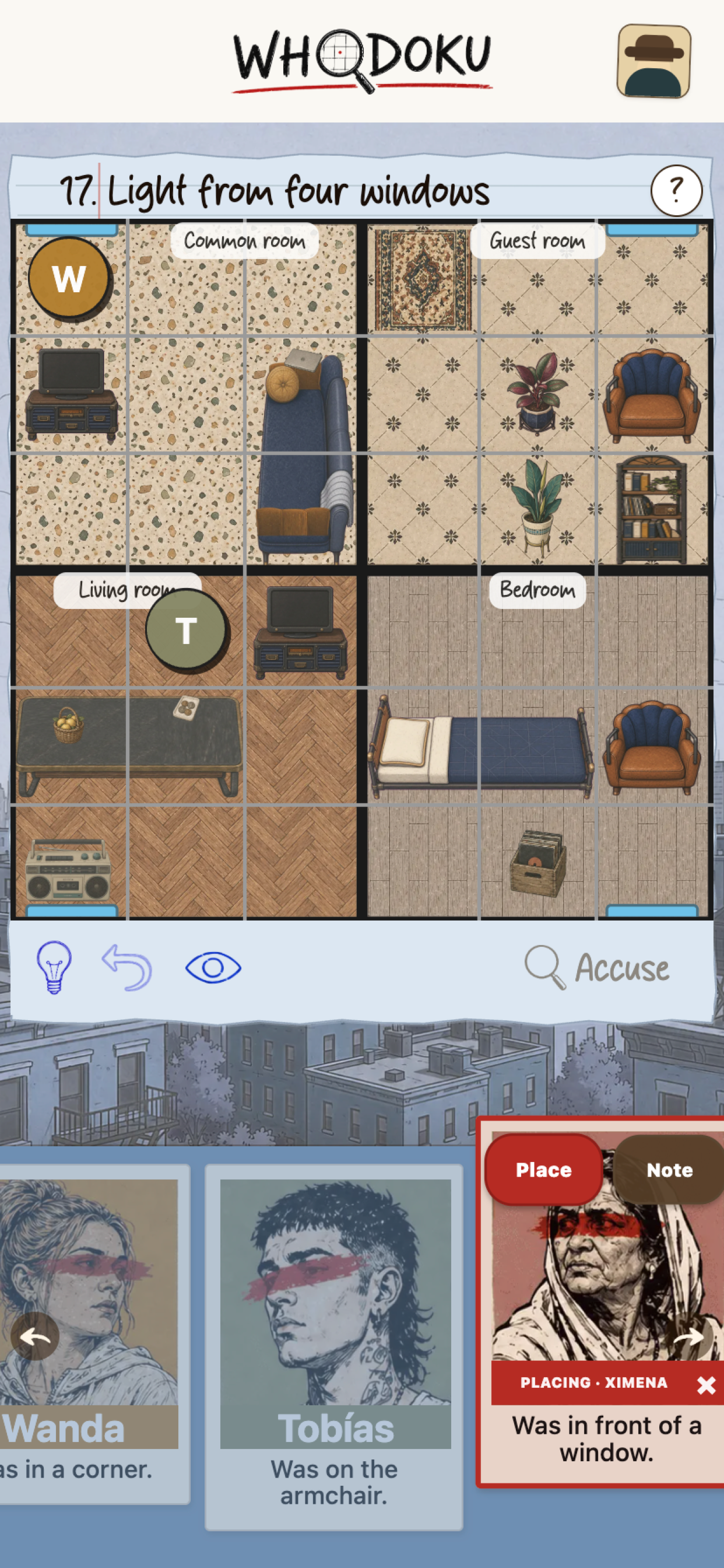Murder Sudoku (Whodoku)