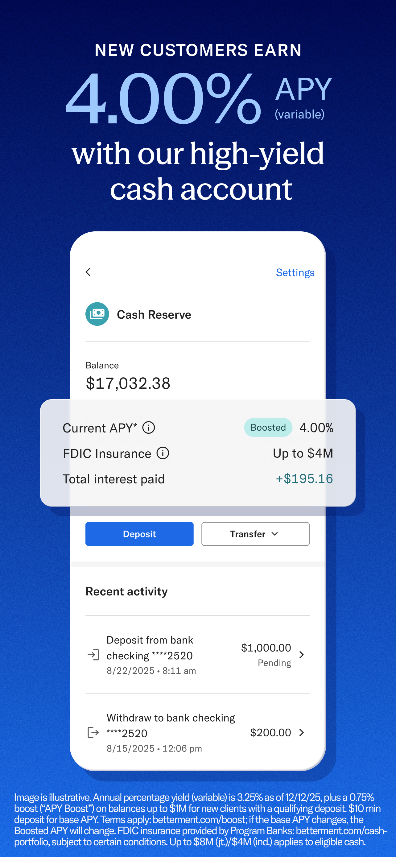 Betterment Invest & Save Money screenshot 5