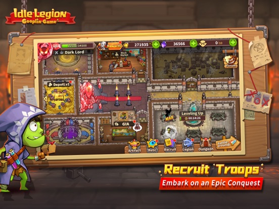 Idle Legion: 100v100 Tactics iPad screenshot