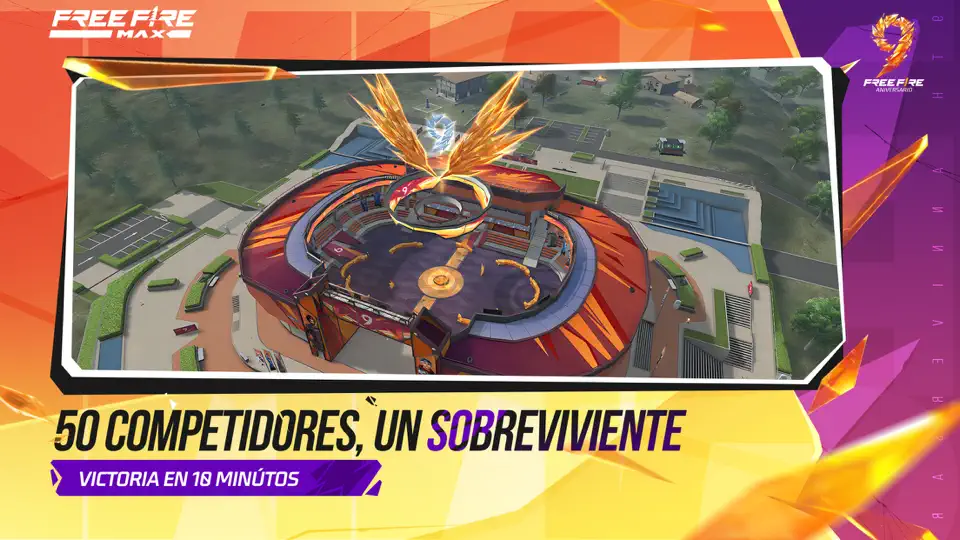 Captura de pantalla de Free Fire MAX en iPhone 2