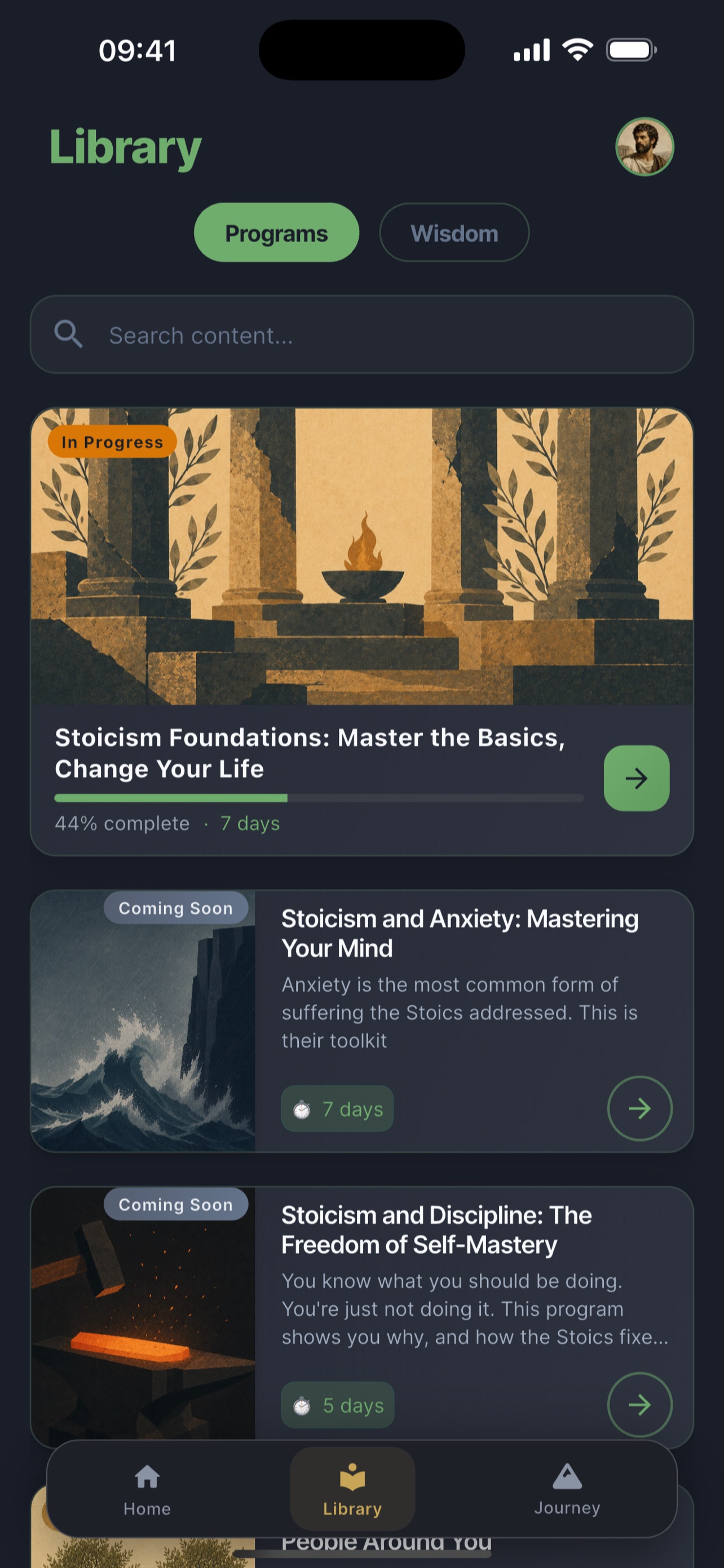 Screenshot 6 of Stoicademy: Learn Stoicism