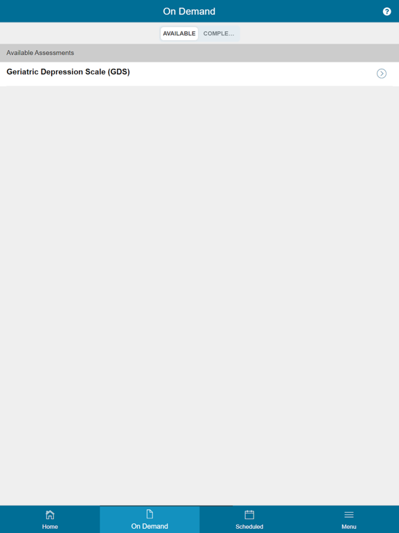Pathway ePRO iPad screenshot 2 - Medical app