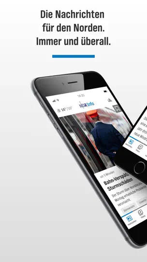 Screenshot von NDR Info auf dem iPhone 1