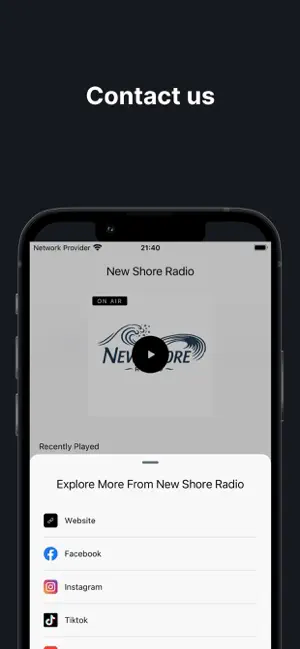 New Shore Radio screenshot 3
