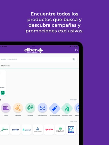 Eliben iPad screenshot