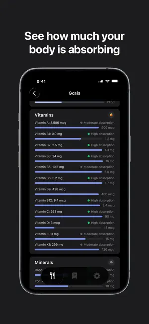 Cofactor: Nutrient Tracker screenshot 3