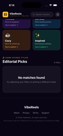 VibeReels iPhone screenshot